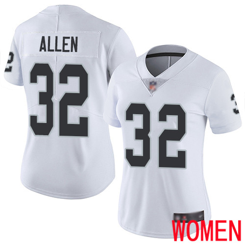 Oakland Raiders Limited White Women Marcus Allen Road Jersey NFL Football #32 Vapor Untouchable Jersey->youth nfl jersey->Youth Jersey